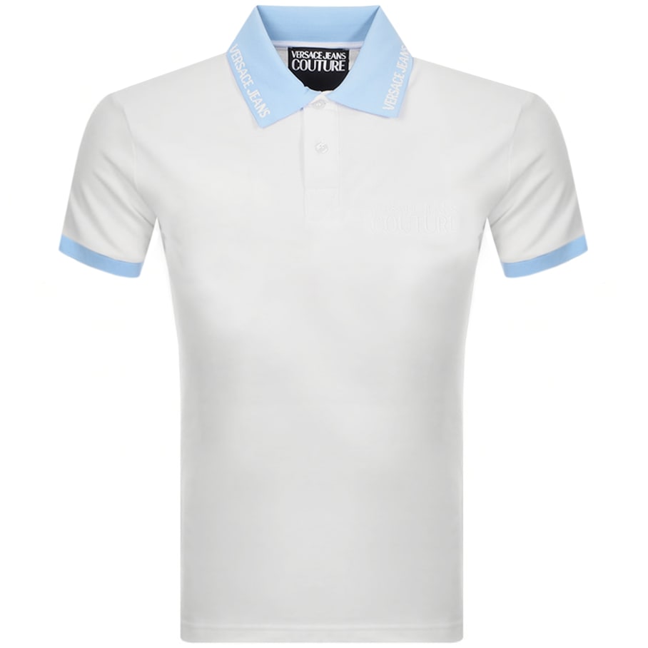 Alternative Image for ProductVersace Jeans Couture Polo T Shirt White1